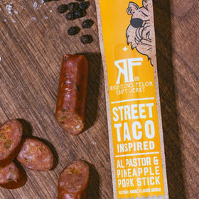 Righteous Felon American-made jerky crafted with pasture-raised pork