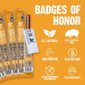 Righteous Felon Individually Wrapped Sticks for portable snacks anytime