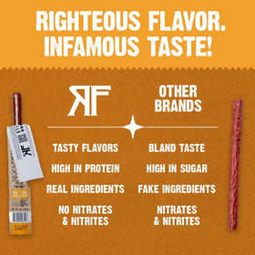 Righteous Felon individually wrapped sticks for busy days
