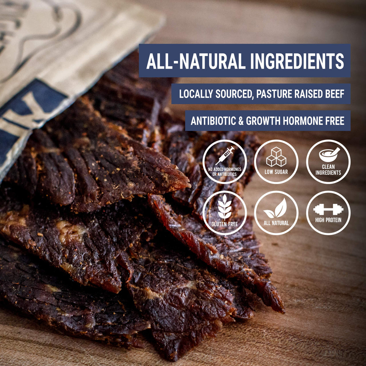 Righteous Felon low-sugar high-protein snack supports balanced hunger management.