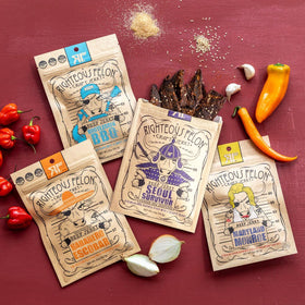 Righteous Felon Made in USA jerky—pasture-raised beef for top-tier snacking.