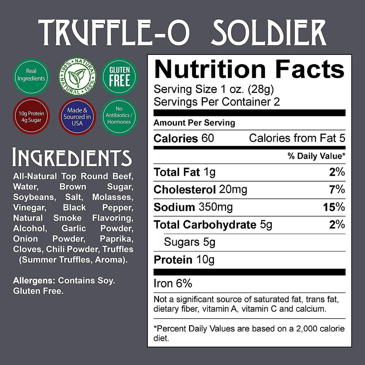 Righteous Felon on-the-go snack for busy days and travel.