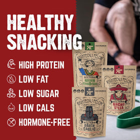 Righteous Felon pasture-raised meat sourcing highlights ethical sourcing and clean ingredients for mindful snacking.