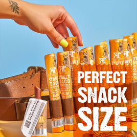 Righteous Felon pork sticks on-the-go snack, low sugar and keto-friendly.