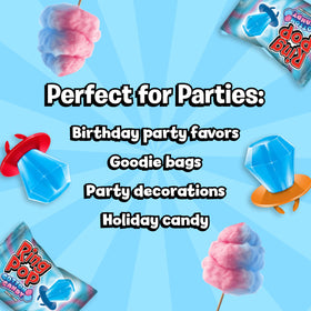 Ring Pop Cotton Candy Lollipop shelf-stable candy ideal for pantry snacks and celebrations.