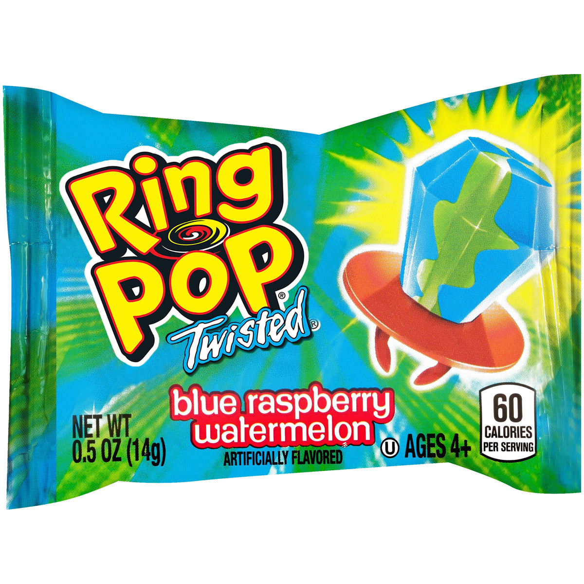 Ring Pop raspberry lemonade flavor pops showcase citrus-sweet refreshment