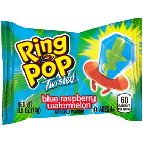 Ring Pop raspberry lemonade flavor pops showcase citrus-sweet refreshment