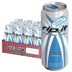 Rip It Power Zero Sugar citrus can boosts focus and sustained energy