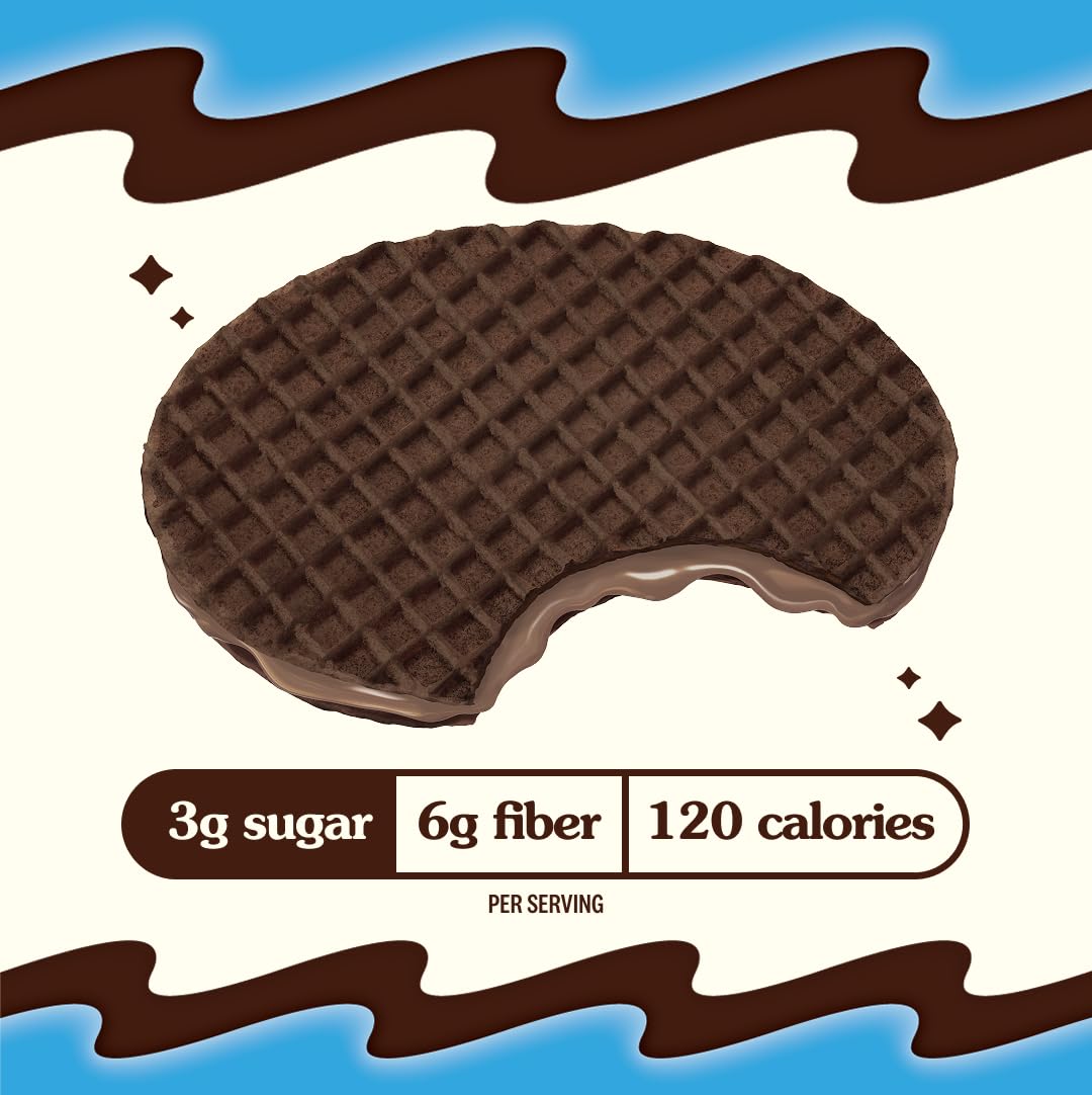 Rip Van Wafels clean-label ingredients highlight natural flavors.