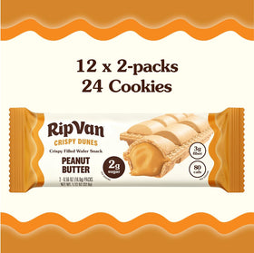 Rip Van Wafels Crispy Dunes on-the-go snack for quick energy