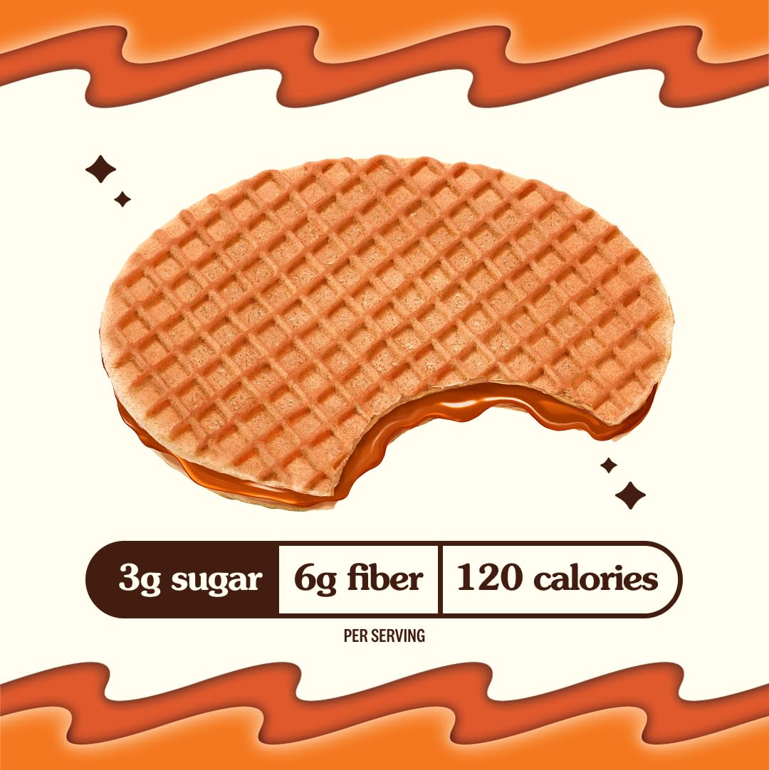 Rip Van Wafels bite-sized treat ideal for quick office breaks