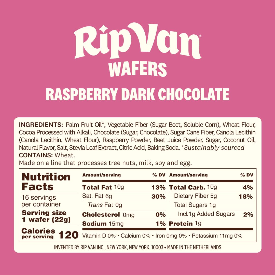 Rip Van Wafels wafer in desk drawer, handy office snack