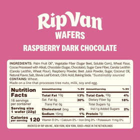 Rip Van Wafels wafer in desk drawer, handy office snack