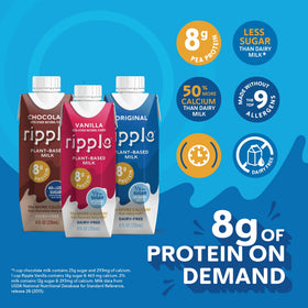Ripple Original Plant Based Milk minimalist kitchen setup for everyday use.