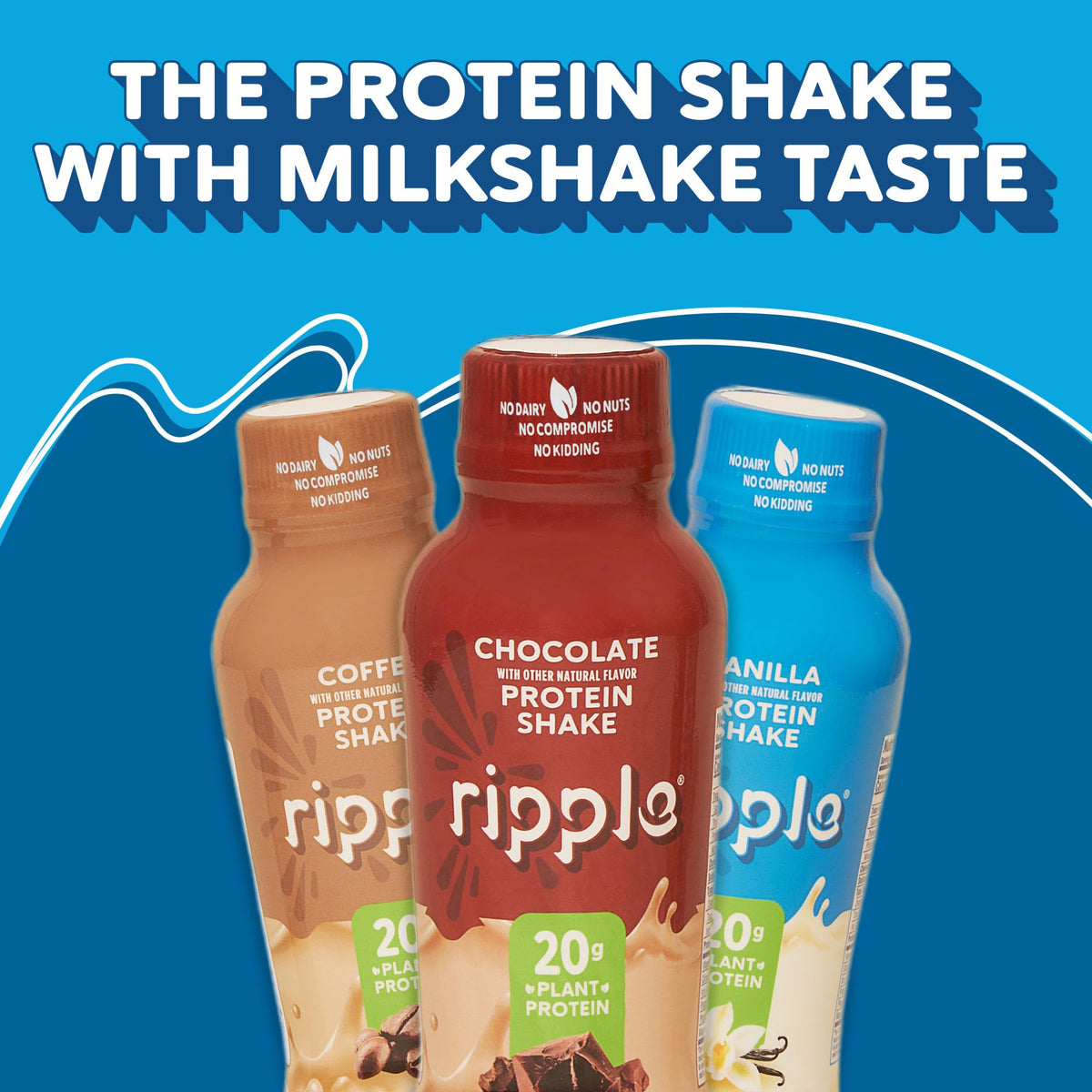 Ripple shelf-stable packaging ready to stock pantry.