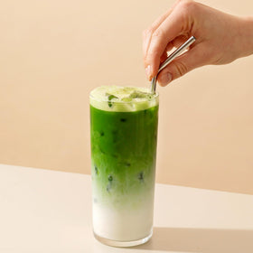 Rishi Tea Barista Matcha bowl and whisk for creamy, cafe-style froth