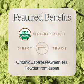 Rishi Tea Barista Matcha cup showcasing vibrant green latte moments