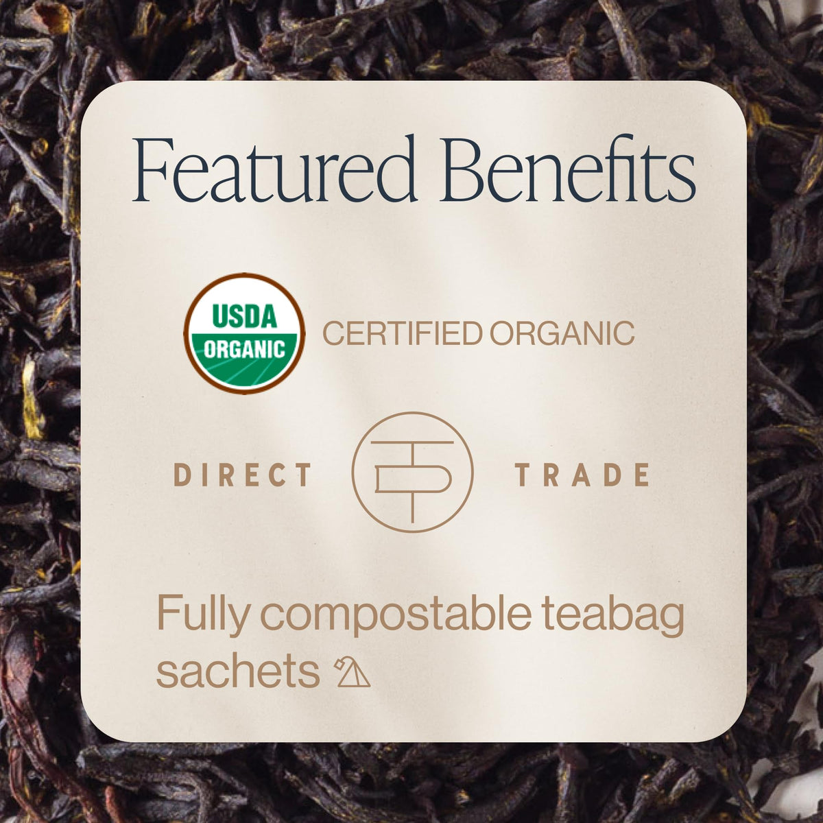 Rishi Tea Earl Grey cup while steeping shows inviting aroma and smooth finish.
