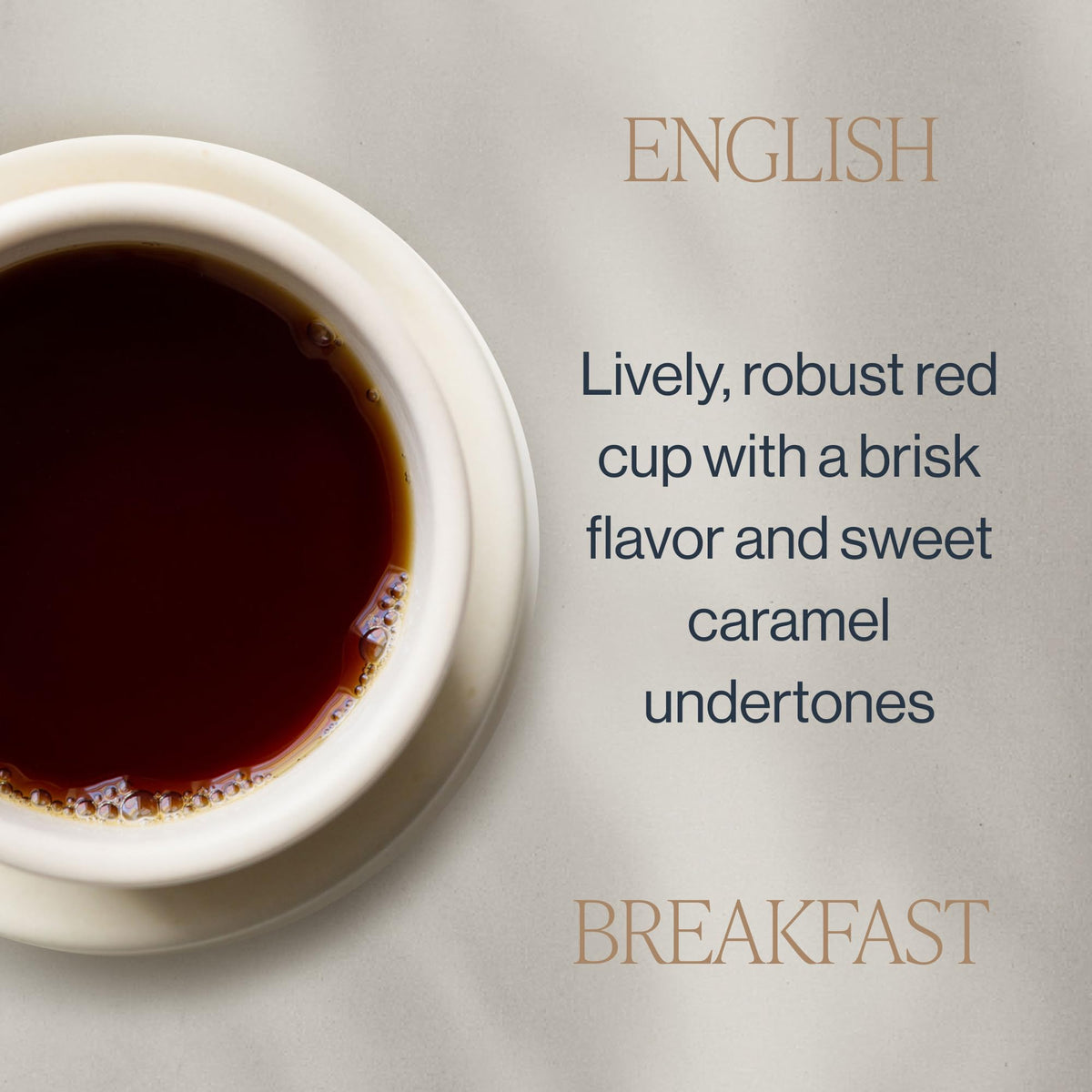 Rishi Tea English Breakfast loose-leaf brewing instructions guide a balanced cup.