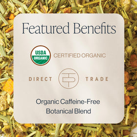 Rishi Tea lemongrass-citrus aroma enhances brightness in the cup.