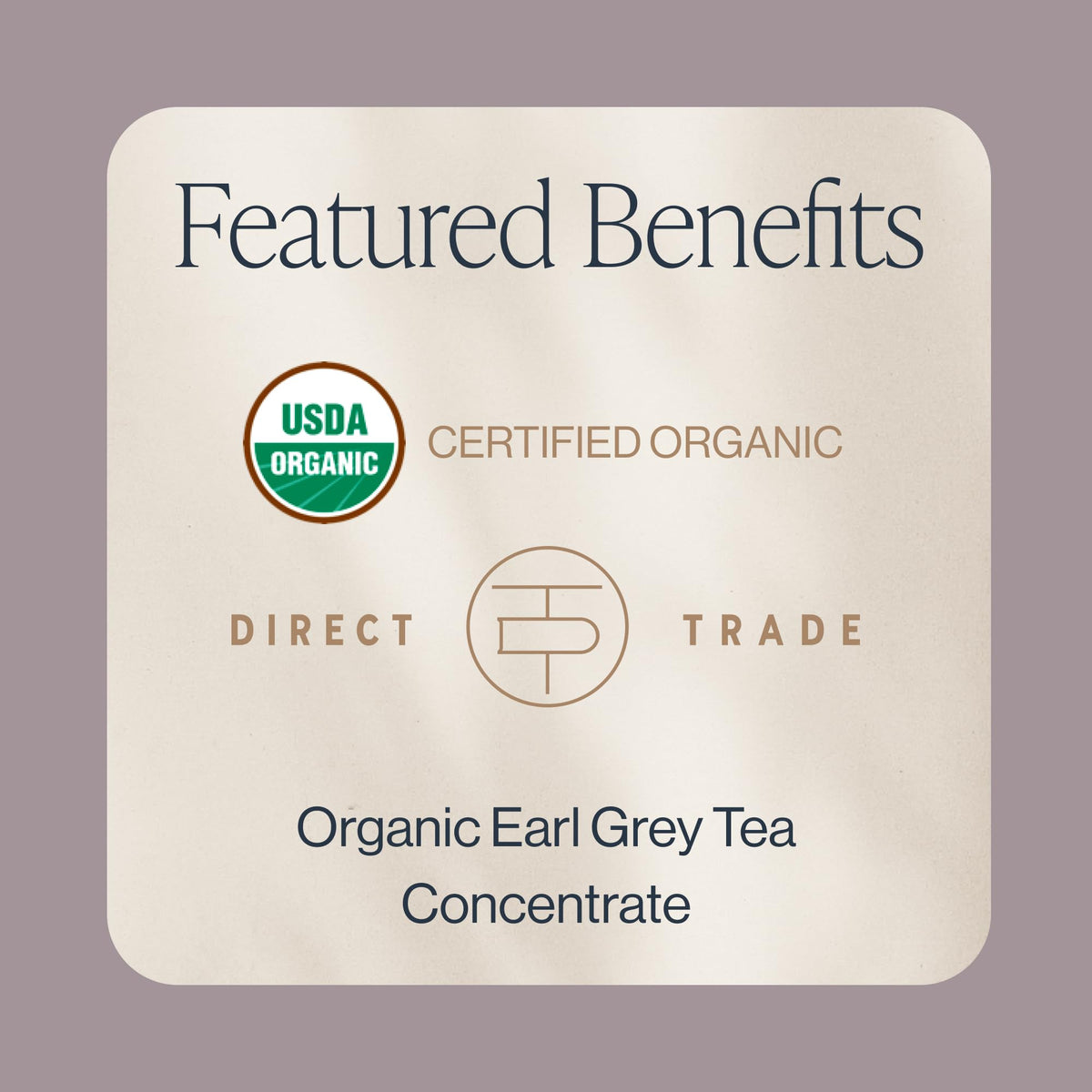 Close-up of Rishi London Fog Latte bergamot aroma enhancing flavor.