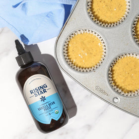 Rising Star Vanilla Bean Paste non-GMO vegan labeling for plant-based baking
