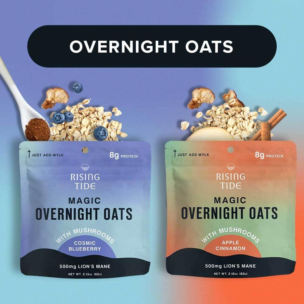 Rising Tide oats with plant-based protein for vegan breakfasts