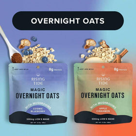Rising Tide oats with plant-based protein for vegan breakfasts