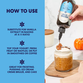 Desserts prepared with Rising Star Vanilla Bean Paste
