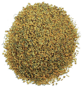 Ritrovo Selections fennel pollen jar closeup highlights earthy licorice notes.
