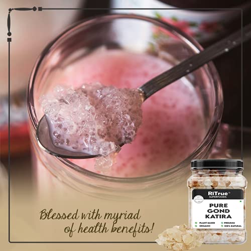 RiTrue gond katira added to salads and sauces as a natural thickener.