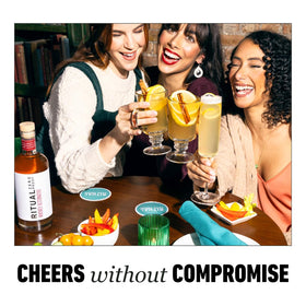 Ritual Zero-Proof in a social setting, ideal for mindful hosting