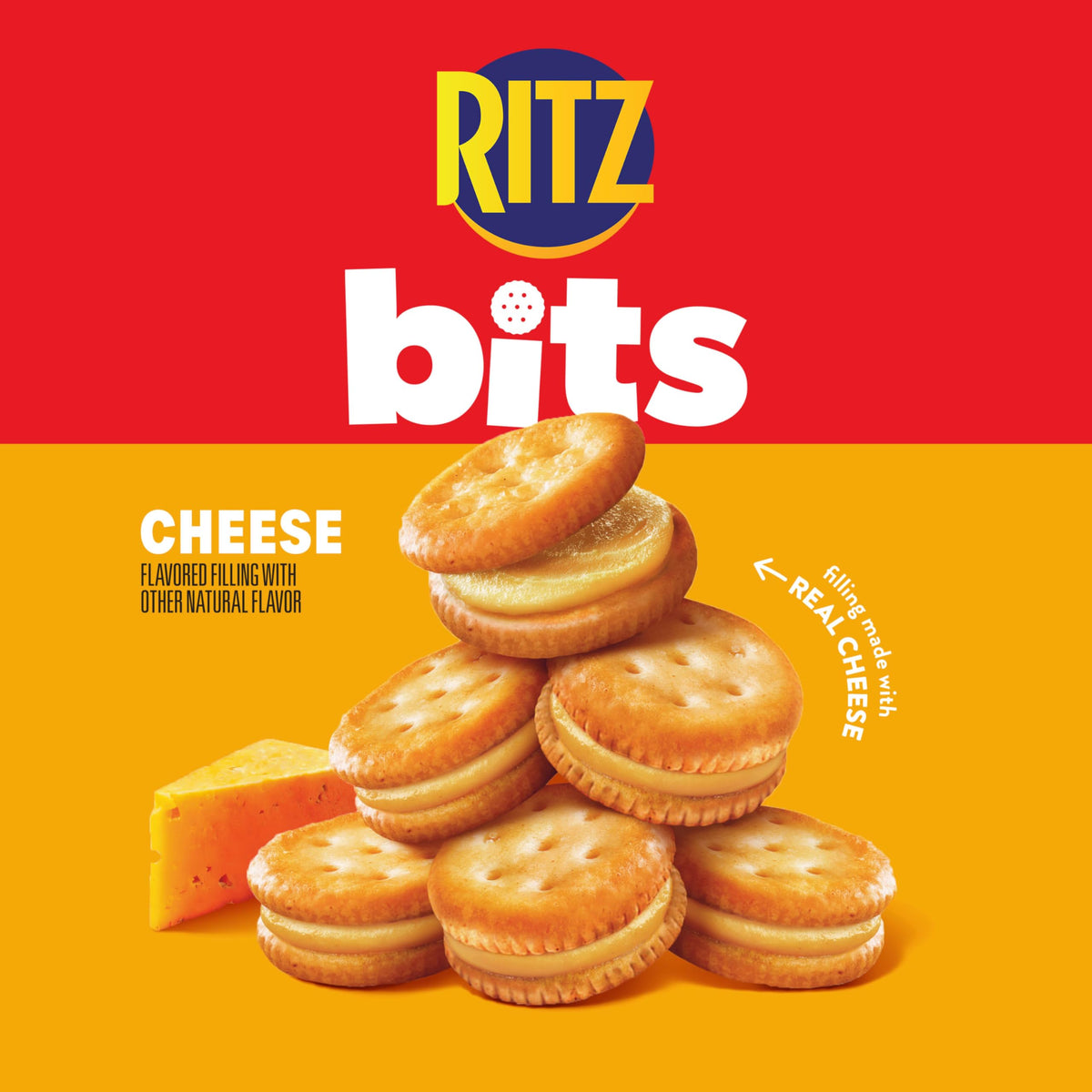 RITZ Bits Backpack Snack 1oz, portable bite for on-the-go.