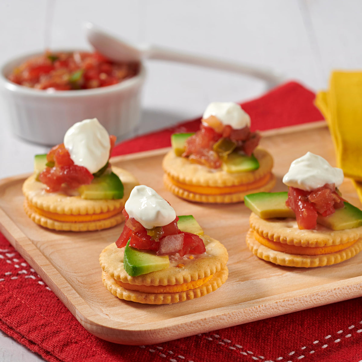 Ritz Cheese Sandwich Crackers travel-friendly snack for trips.