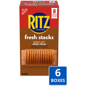 Thirteen crackers per pack provide a convenient portion-controlled snack option