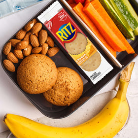 Ritz packaging varies by batch on-pack.