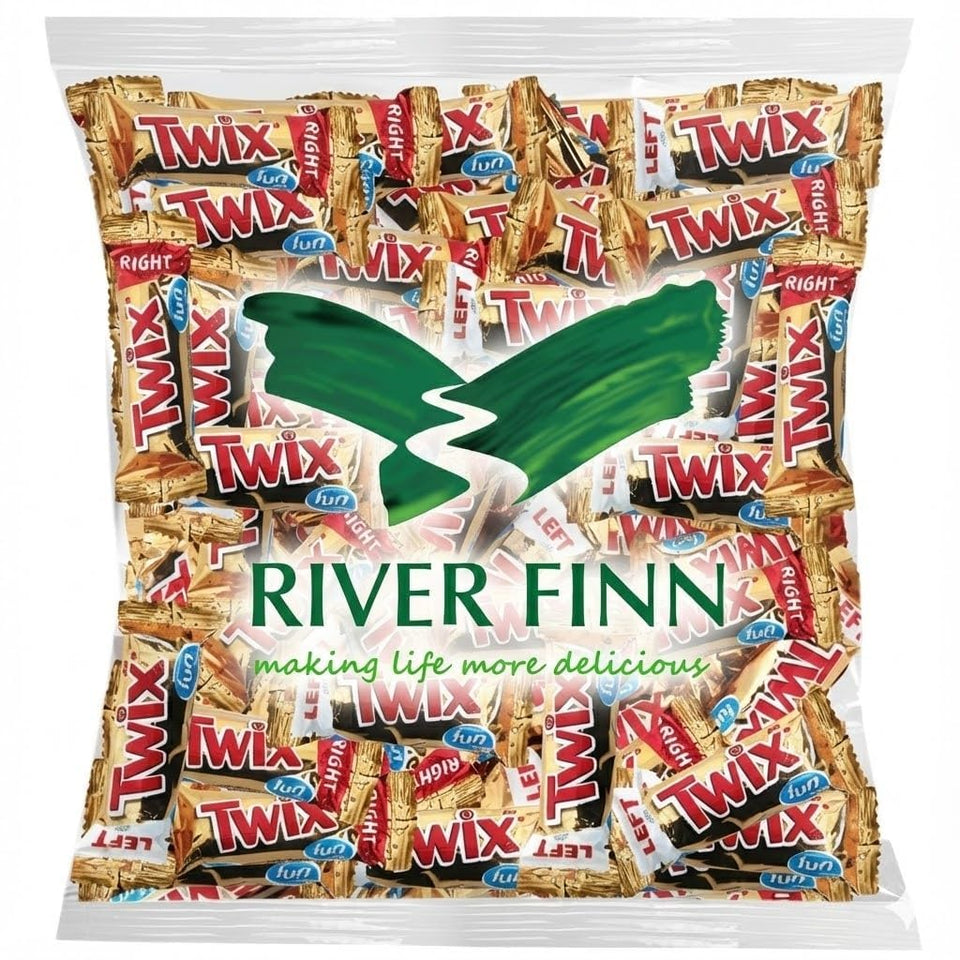 River Finn Organics Twi-XX bulk pack with 80 individually wrapped bars for sharing