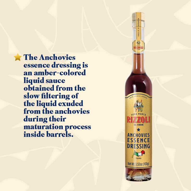 Rizzoli Anchovy Extract paired ingredients with olive oil and tomatoes ready to season.