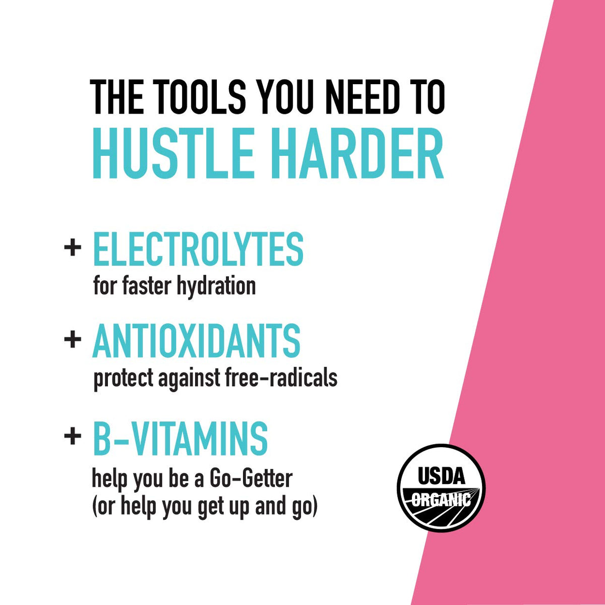 Pouring Roar Complete Hydration bottle for fast hydration with natural electrolytes
