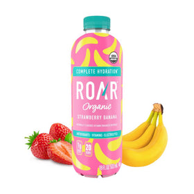 ROAR Complete Hydration bottle with straw for convenient sip-and-go energy