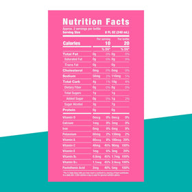 ROAR Complete Hydration ingredients coconut water and sea salt hint at natural electrolytes