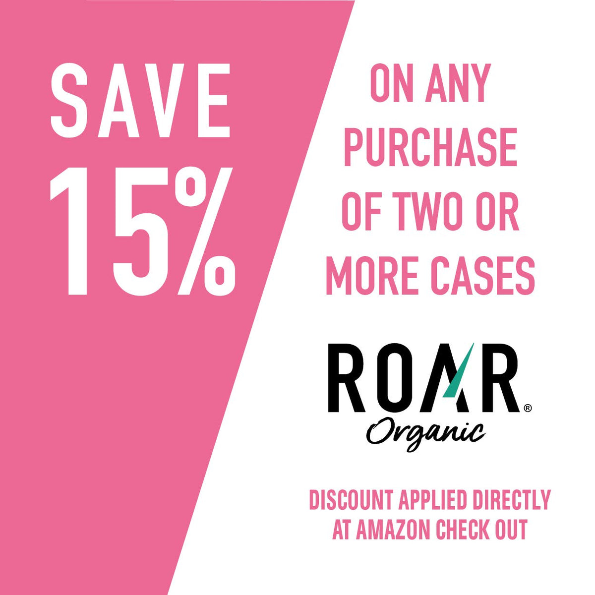 Roar Complete Hydration vitamin C B5 B12 label for daily value and energy support