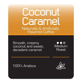Coconut Caramel pods from Roast Ridge with creamy tropical hints