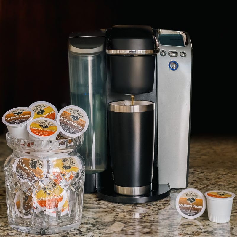 Roast Ridge high-elevation 100% Arabica beans deliver dense flavor and vivid aroma.