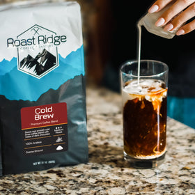 Roast Ridge single-batch roast preserves rich, full-bodied flavor.