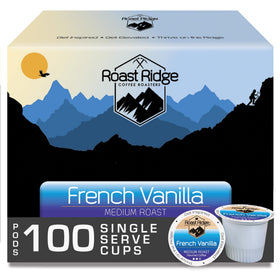 Roast Ridge single-serve pod Keurig-compatible for quick, convenient coffee.