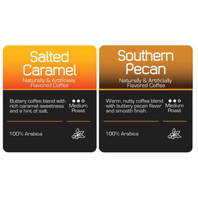 Roast Ridge Southern Pecan K-Cup pod, smooth finish and comforting pecan notes, anytime.
