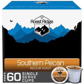 Roast Ridge Southern Pecan pod offers nutty aroma and balanced infusion.
