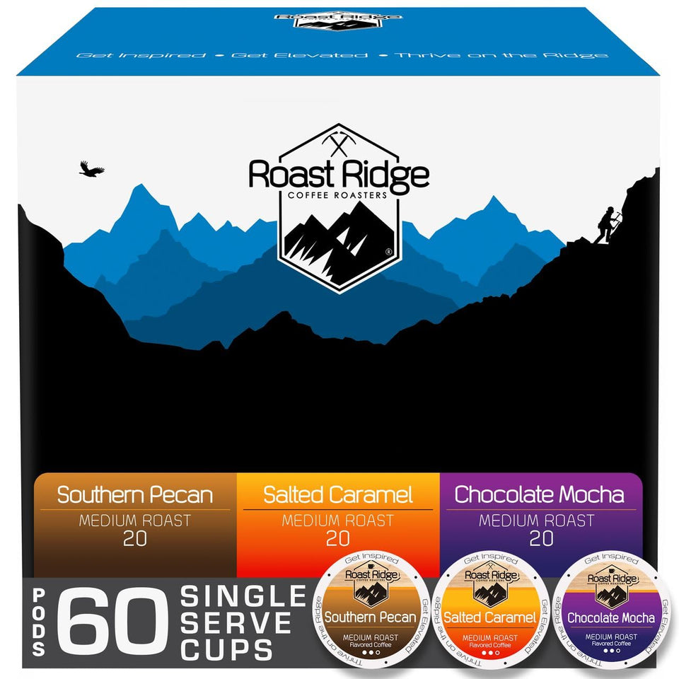 Roast Ridge Southern Pecan pods for quick, flavorful mornings
