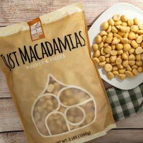 Roastery Coast bulk nuts macadamia pack, great for baking and big batches